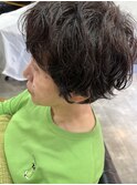 オシャレショート☆濡れ感ニュアンスパーマ