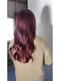 【品格ボルドー】白髪を活かして、ドラマチックな艶と彩りを。