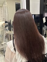 パーマ落としラボ アピッシュ 銀座(apish)&nbsp;パーマ落としストレート髪質改善艶髪ロング
