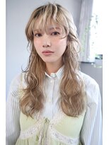 ステップボーンカット トーキョー(STEP BONE CUT TOKYO) 【ステップボーンカット】ハイトーンベージュ/ロングレイヤー