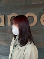 カノエ 山口小郡店(canoe) ワインレッド×レイヤー
