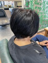 ルッカランス 王子店(Lucca Lance)&nbsp;９月　50代～ナチュラルショートボブ