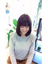 ヘアスペース クェンチ(hair space QUENCH) ナチュラルブラウンカラー