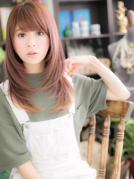 カバーヘア ブリス 上尾西口店(COVER HAIR bliss) *+COVER HAIR+*…計算ずく！ほめられ♪ストレートレイヤーｂ!