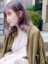 ナナカバイミーツハンド(nana.ca by meetsHAND)&nbsp;韓国風くびれ外はね × ショコラアッシュ 小顔カット 水素トリ