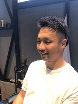 カレンズオブスタイル(CURRENNS OF STYLE) かき上げ フェードカット