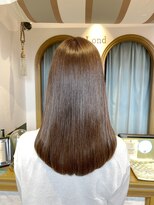 ロンドアベニール 北千住(Lond avenir)&nbsp;髪質改善◎ 艶髪ベージュ　西田大樹