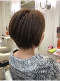 大人ショートボブ