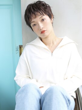 バース(BIRTH) 天神【BIRTH】マニッシュショート×眉上バング　3