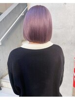 シェリア(Shelia)&nbsp;パールラベンダー_ボブカット_ラベンダーアッシュ_ワンレンボブ2