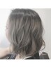 外国人風カラー+カット ￥17000