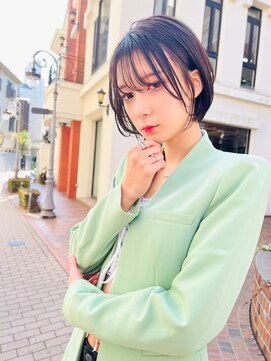 レニーバイエース(LANY by ACE) 【LANY 横浜】シースルー前髪×グレージュ