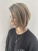 ジンクヘアーセカンド(ZiNK HAIR2nd) 外人風ベージュ形ハイトーンカラー