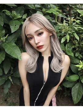 アルマバイロサ(ALMA by ROSA) せいせいちゃんハイトーンシルバーグレージュ 担当SE-YA