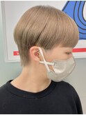 【デザインカラー】艶ハイトーン×マッシュショート