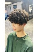 『王道スパイラルパーマ』