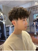 マッシュレイヤーのツイスパ波巻きスタイル