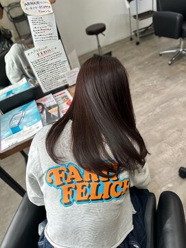 アールヘアー(ar hair) 【市川諒】乾かすだけで決まる!ツヤサラストレート!