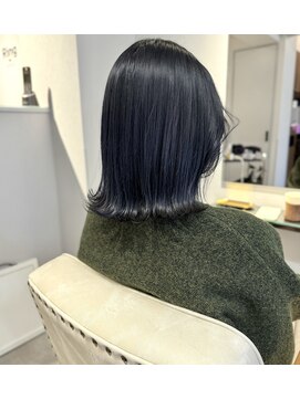リングヘアギンザ(Ring hair GINZA) 【立石】透明感ダークネイビー