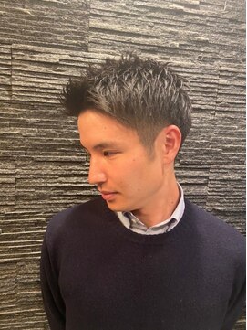 ヒロギンザ 仙台本店(HIRO GINZA) アップバング×ショートスタイル