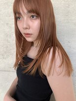 ユニコ(unico)&nbsp;ブリーチ/オレンジブラウン