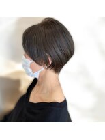 エムエーヘアースタジオ(M/A hair studio.) 大人ショート◎暗髪グレージュ