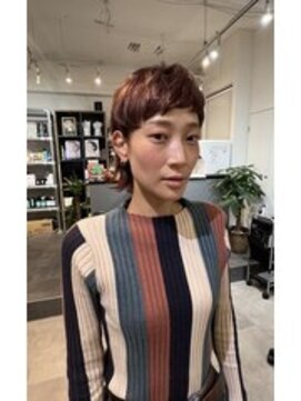 ファーム 大崎店(FAAM) ショートウルフ×オレンジ