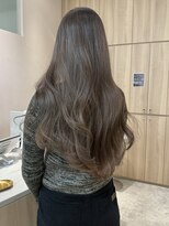 ウェイズトウキョウ 新宿店(Ways TOKYO)&nbsp;レイヤーカット　グレージュカラー　ハイライトカラー　前髪