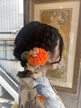 バロン ビューティー バイ フー 自由が丘(BARON Beauty by 風) 浴衣＋ヘアセット