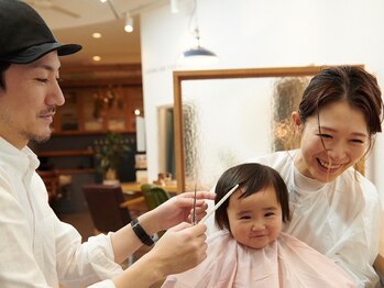 ナーチュア バイ リルトラッド(Nuture by Lilt lad)の写真/親子で通える♪お子様連れ歓迎のアットホームサロン！お子様のサロンデビューを応援します☆