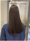 透明感｜モテ髪｜チョコレートブラウン×ツヤロング【越谷】