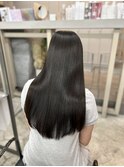 毛髪水素ケアストレート＋トリートメント/髪質改善
