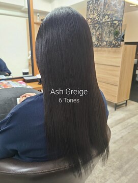 アンクラウド(an cloud) アッシュグレージュ/グレージュ/ブリーチなしカラー