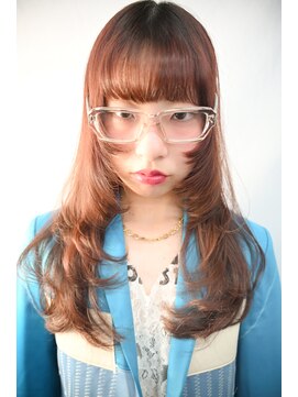 キジ(KIJI) フェイスレイヤー/レイヤー/ステップカット/ワイドバング/オン眉