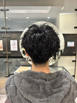 アウラ(AURA) ツイスパソフトツイスパメンズパーマシャドウパーマ