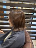 【クラウン】20代30代40代 外ハネボブディ×レモンミルクティー