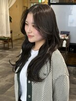 オアハカタ(oa hakata)&nbsp;オリーブグレージュ/透明感カラー/韓国ヘア/博多