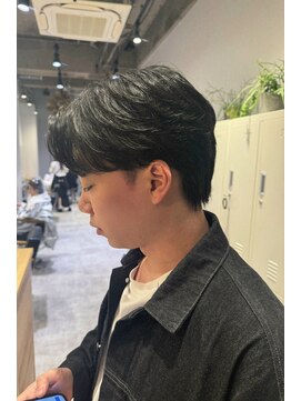 ジーナ 福岡藤崎(Zina) ニュアンスパーマ/メンズパーマ/センターパート