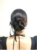 結婚式参列に♪/お呼ばれヘア/おとなっぽヘア/ゆるふあ/