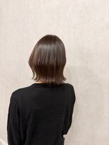 フランチェスカドットボブ(francesca.bob)&nbsp;レイヤーボブ×ココアブラウン【渡辺俊弥】梅田
