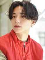 ディッセンバー 伊勢崎(December) メンズ/センターパート/似合わせカット/ニュアンスパーマ