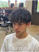 こなれ感あるプードルパーマ