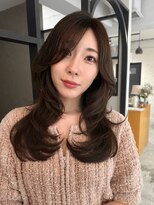 エトワ 中央店(etoi)&nbsp;大分ハッシュカット胸上鎖骨下ミディアムレイヤースタイルかるめ