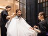 【人気No.1】メンズカット+眉毛カット+シェービング+マッサージ+選べるケア