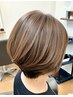 【うるツヤ髪へ♪】カット＋カラー＋システムTR＋ホームケア付き