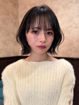 ロンド 銀座(Lond) ◆しなる ダークパープル/ボブ/ブリーチなし/オリーブベージュ44