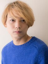 トニーアンドガイ メン 与野駅前店(TONI&GUY MEN)&nbsp;10代20代ハイトーンカラー斜めバングフェザーマッシュi与野