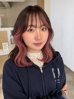 ルトワフクロマチ(Lutowa Fukuromachi)&nbsp;ダークパープル/ナチュラルショート/夏のヘアアレンジ/袋町
