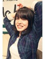 ラマハロ (La Mahalo)&nbsp;就職・就活に使えるアッシュブラック