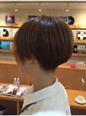 フェードショートボブ